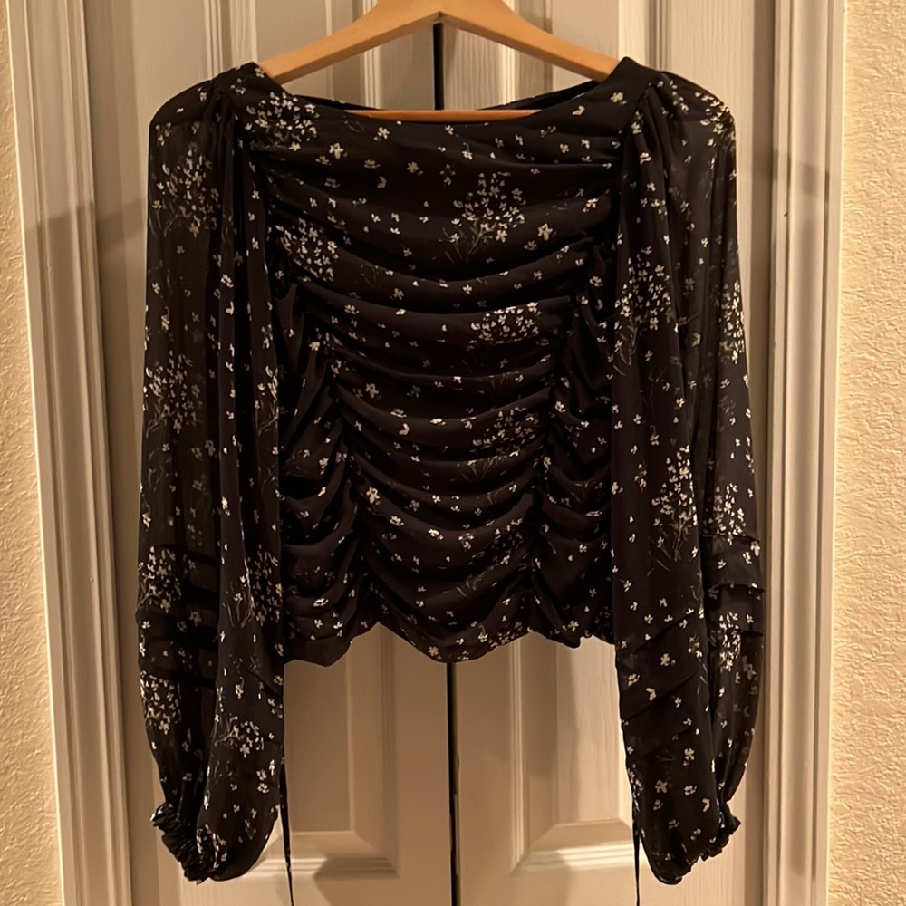 Free People Blouse open back